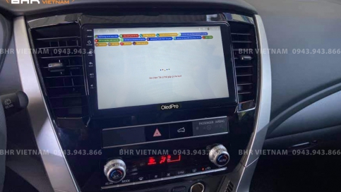 Màn hình DVD Android liền camera 360 xe Mitsubishi Pajero Sport 2018 - nay | Oled Pro X8S 